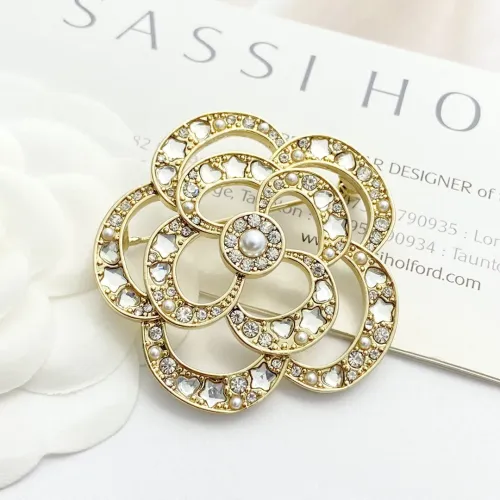 Chanel Brooches For Women #1448942 $38.00 USD, Wholesale Replica Chanel Brooches