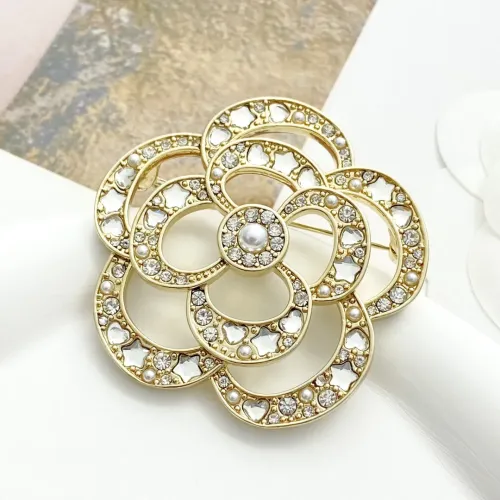 Replica Chanel Brooches For Women #1448942 $38.00 USD for Wholesale