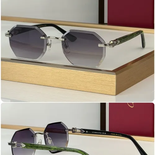 Cartier AAA Quality Sunglassess #1449300 $68.00 USD, Wholesale Replica Cartier AAA Quality Sunglassess