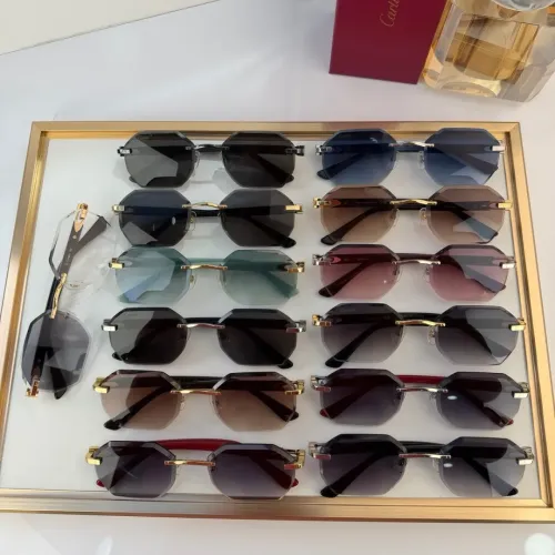 Replica Cartier AAA Quality Sunglassess #1449300 $68.00 USD for Wholesale
