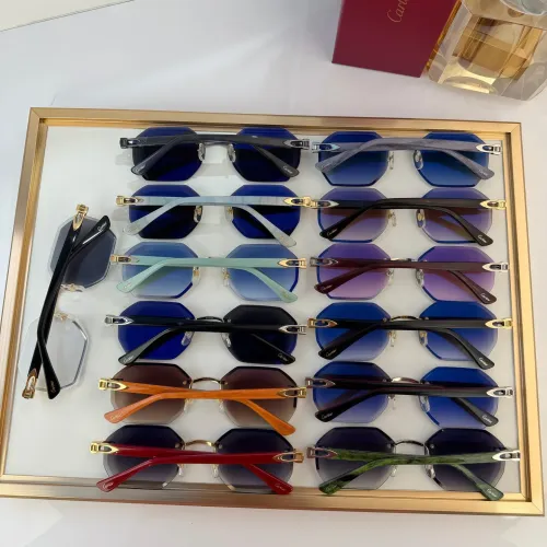 Replica Cartier AAA Quality Sunglassess #1449300 $68.00 USD for Wholesale