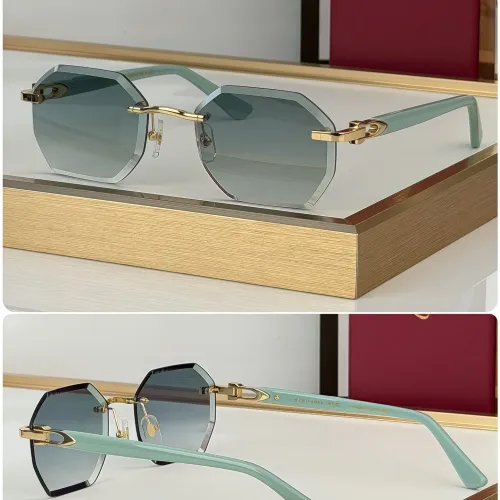 Cartier AAA Quality Sunglassess #1449311 $68.00 USD, Wholesale Replica Cartier AAA Quality Sunglassess