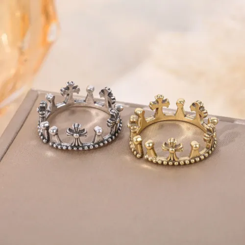 Replica Chrome Hearts Rings #1449384 $34.00 USD for Wholesale