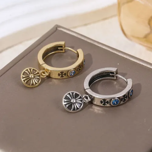 Replica Chrome Hearts Earrings For Women #1449391 $38.00 USD for Wholesale
