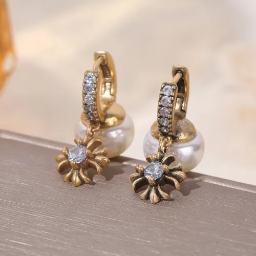 Chrome Hearts Earrings For Women #1449394 $38.00 USD, Wholesale Replica Chrome Hearts Earrings