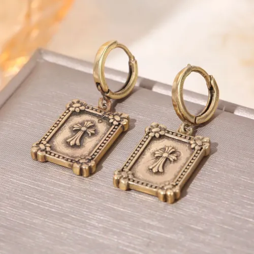 Chrome Hearts Earrings For Women #1449396 $38.00 USD, Wholesale Replica Chrome Hearts Earrings