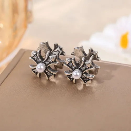 Chrome Hearts Earrings For Women #1449397 $38.00 USD, Wholesale Replica Chrome Hearts Earrings