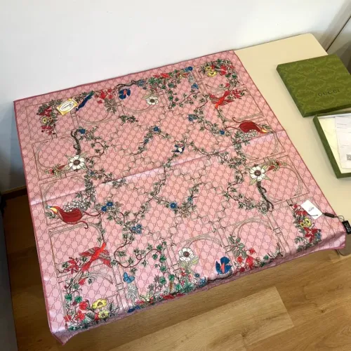 Gucci Silk Squares #1449505 $48.00 USD, Wholesale Replica Gucci Scarf