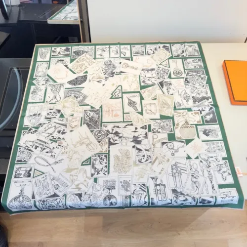 Hermes Silk Square #1449577 $48.00 USD, Wholesale Replica Hermes Scarf