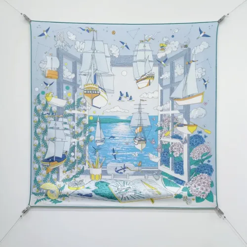 Hermes Silk Square #1449582 $64.00 USD, Wholesale Replica Hermes Scarf