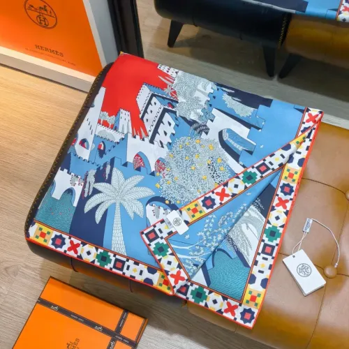 Replica Hermes Silk Square #1449589 $64.00 USD for Wholesale