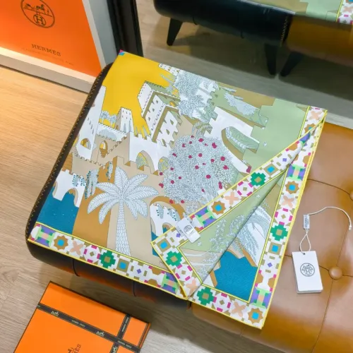 Replica Hermes Silk Square #1449590 $64.00 USD for Wholesale