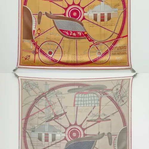 Hermes Silk Square #1449594 $68.00 USD, Wholesale Replica Hermes Scarf