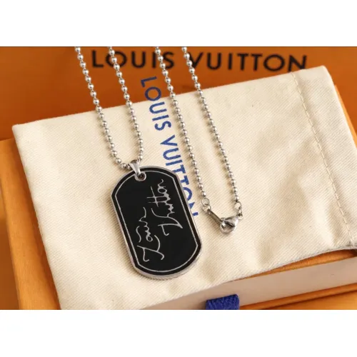 Louis Vuitton Necklaces #1449627 $25.00 USD, Wholesale Replica Louis Vuitton Necklaces