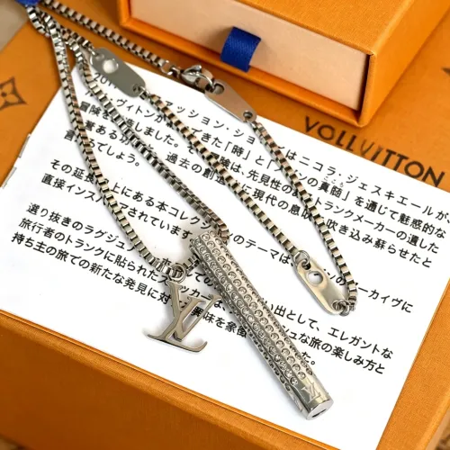 Louis Vuitton Necklaces #1449632 $27.00 USD, Wholesale Replica Louis Vuitton Necklaces