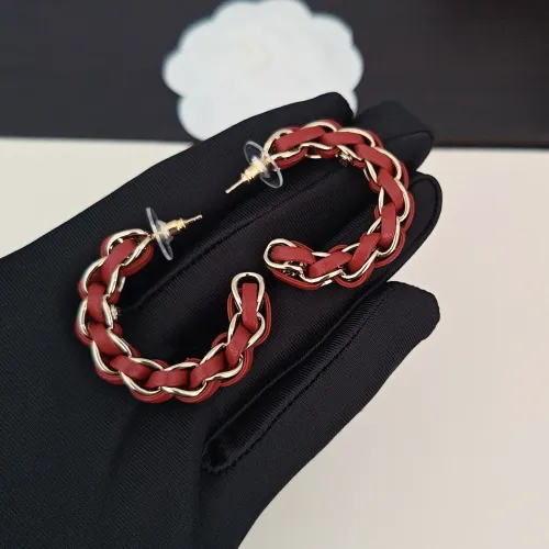 Replica Chanel Earrings For Women #1449729 $29.00 USD for Wholesale