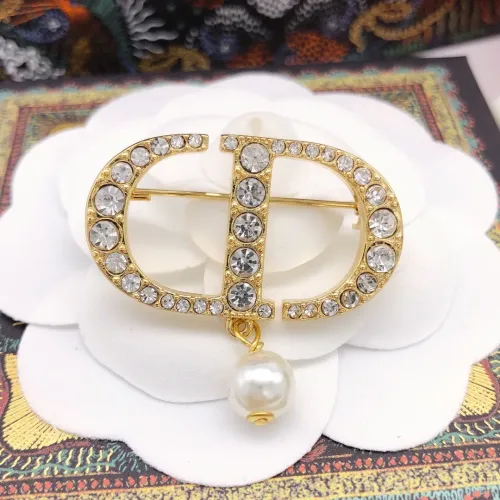 Christian Dior Brooches For Women #1449784 $27.00 USD, Wholesale Replica Christian Dior Brooches