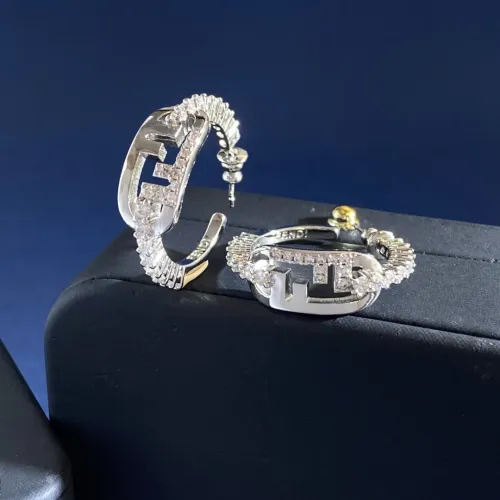 Fendi Earrings For Women #1449790 $27.00 USD, Wholesale Replica Fendi Earrings