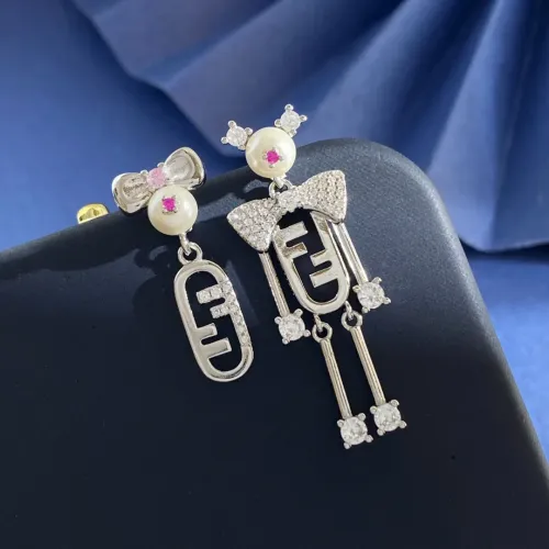 Fendi Earrings For Women #1449792 $29.00 USD, Wholesale Replica Fendi Earrings