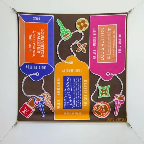 Louis Vuitton Silk Square #1449794 $76.00 USD, Wholesale Replica Louis Vuitton Scarf