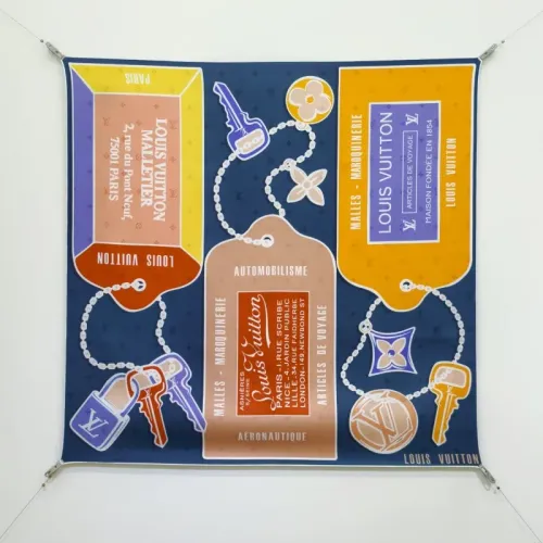 Louis Vuitton Silk Square #1449795 $76.00 USD, Wholesale Replica Louis Vuitton Scarf