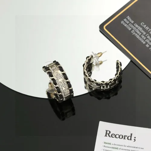 Replica Chanel Earrings For Women #1449808 $29.00 USD for Wholesale