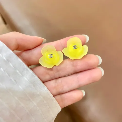 Replica Chanel Earrings For Women #1449809 $32.00 USD for Wholesale