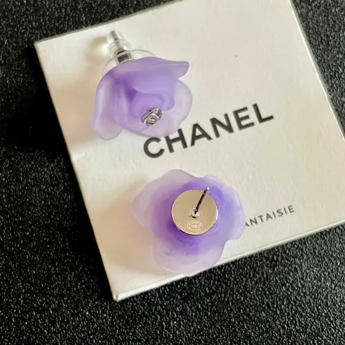 Replica Chanel Earrings For Women #1449811 $32.00 USD for Wholesale