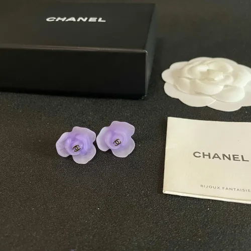 Replica Chanel Earrings For Women #1449811 $32.00 USD for Wholesale