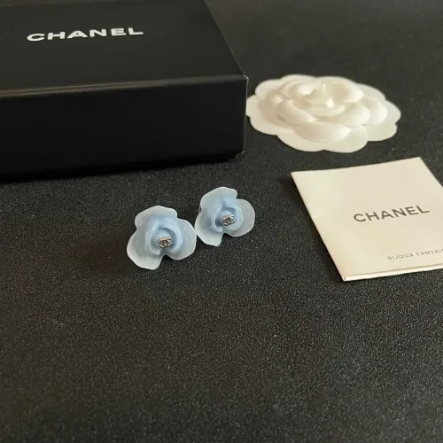 Replica Chanel Earrings For Women #1449812 $32.00 USD for Wholesale