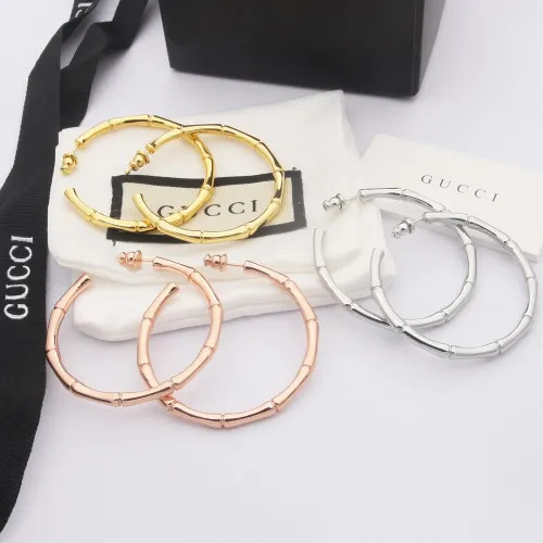 Replica Gucci Earrings For Women #1449847 $25.00 USD for Wholesale