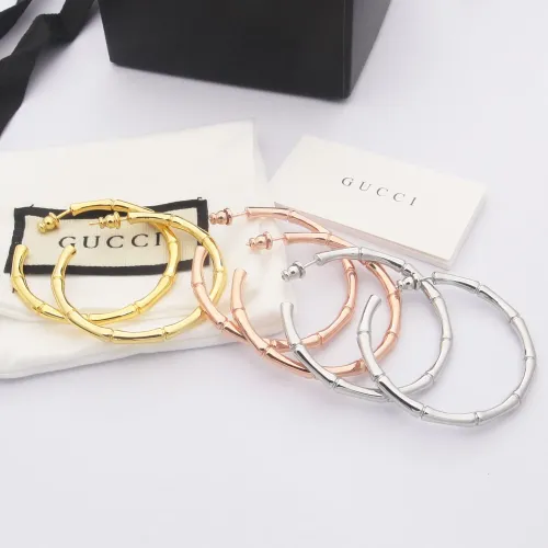Replica Gucci Earrings For Women #1449847 $25.00 USD for Wholesale