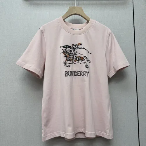 Burberry T-Shirts Short Sleeved For Women #1450022 $76.00 USD, Wholesale Replica Burberry T-Shirts
