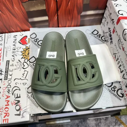 Dolce &amp; Gabbana D&amp;G Slippers For Men #1450031 $52.00 USD, Wholesale Replica Dolce &amp; Gabbana D&amp;G Slippers