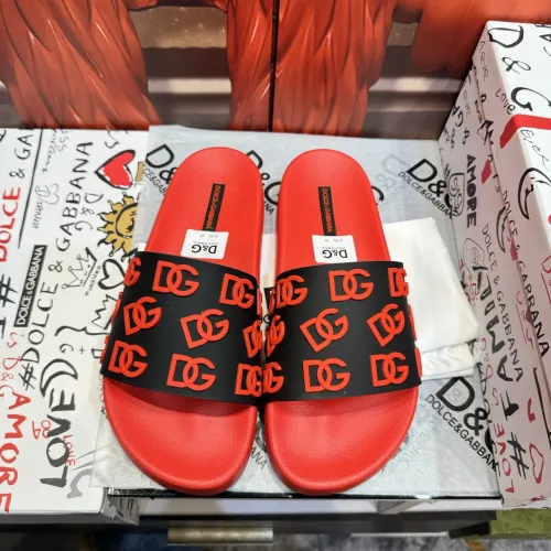Dolce &amp; Gabbana D&amp;G Slippers For Men #1450038 $52.00 USD, Wholesale Replica Dolce &amp; Gabbana D&amp;G Slippers