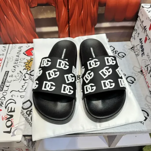 Dolce &amp; Gabbana D&amp;G Slippers For Men #1450042 $52.00 USD, Wholesale Replica Dolce &amp; Gabbana D&amp;G Slippers
