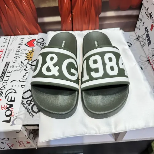 Dolce &amp; Gabbana D&amp;G Slippers For Men #1450073 $52.00 USD, Wholesale Replica Dolce &amp; Gabbana D&amp;G Slippers