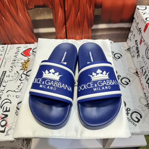 Dolce &amp; Gabbana D&amp;G Slippers For Men #1450078 $52.00 USD, Wholesale Replica Dolce &amp; Gabbana D&amp;G Slippers