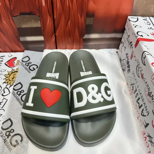 Dolce &amp; Gabbana D&amp;G Slippers For Men #1450094 $52.00 USD, Wholesale Replica Dolce &amp; Gabbana D&amp;G Slippers