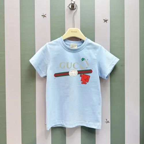 Gucci Kids T-Shirts Short Sleeved For Kids #1450098 $48.00 USD, Wholesale Replica Gucci Kids T-Shirts