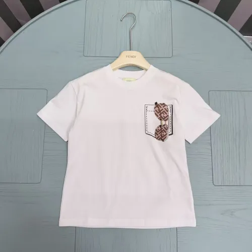 Fendi Kids T-Shirts Short Sleeved For Kids #1450121