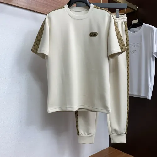 Gucci Tracksuits Short Sleeved For Men #1450162 $98.00 USD, Wholesale Replica Gucci Tracksuits