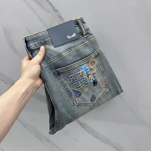 Fendi Jeans For Men #1450313 $88.00 USD, Wholesale Replica Fendi Jeans