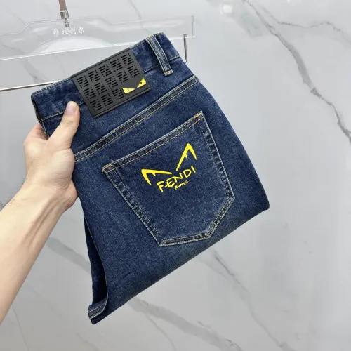 Fendi Jeans For Men #1450314 $88.00 USD, Wholesale Replica Fendi Jeans