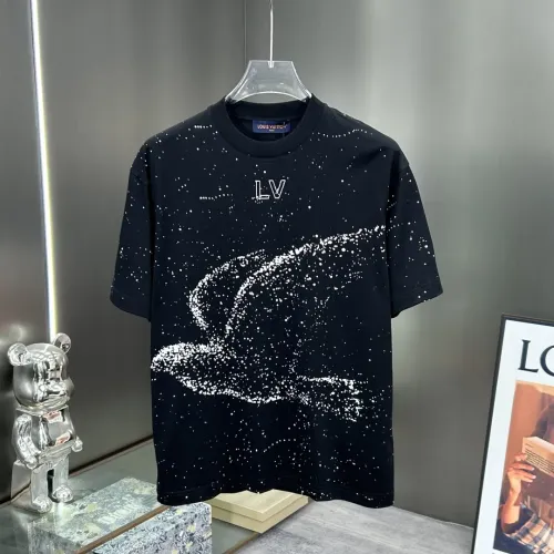 Louis Vuitton LV T-Shirts Short Sleeved For Men #1450458 $82.00 USD, Wholesale Replica Louis Vuitton LV T-Shirts