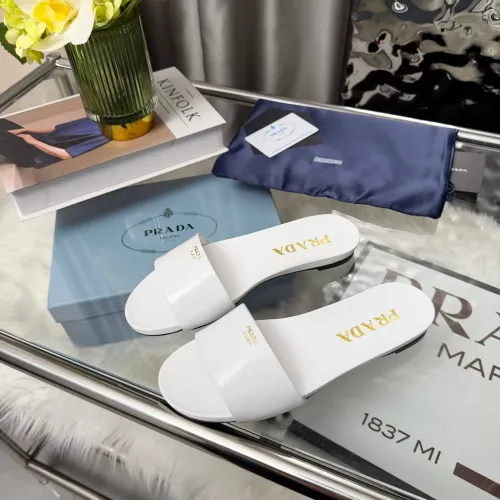 Prada Slippers For Women #1450463 $85.00 USD, Wholesale Replica Prada Slippers