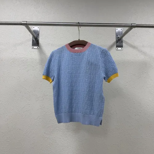 Fendi T-Shirts Short Sleeved For Women #1450595 $80.00 USD, Wholesale Replica Fendi T-Shirts