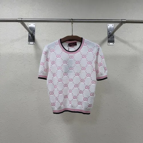 Gucci T-Shirts Short Sleeved For Women #1450596 $80.00 USD, Wholesale Replica Gucci T-Shirts