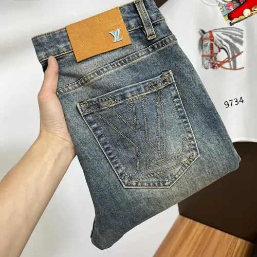 Louis Vuitton LV Jeans For Men #1450862 $48.00 USD, Wholesale Replica Louis Vuitton LV Jeans