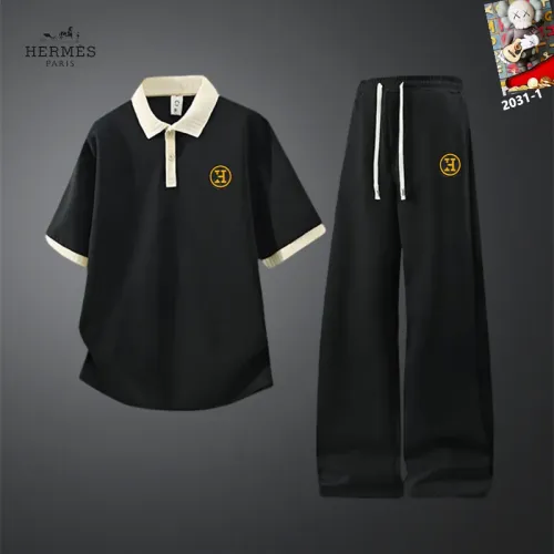 Hermes Tracksuits Short Sleeved For Men #1450925 $60.00 USD, Wholesale Replica Hermes Tracksuits